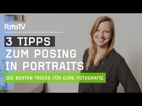 Posing in der Portraitfotografie - 3 TIPPS von unseren Experten ​📷 | FotoTV.