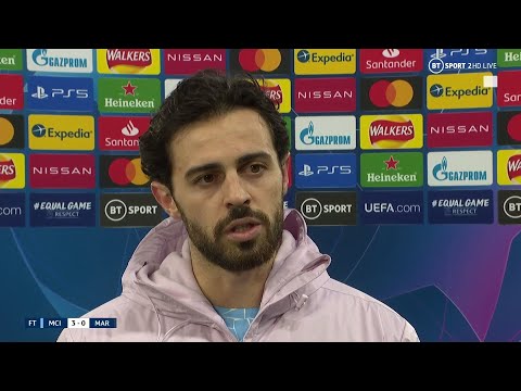 "It's great to have Aguero back!" Bernardo Silva reacts to Man City 3-0 Marseille