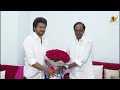 Thalapathy Vijay Meets Telangana CM KCR | Vamshi Paidipally | Thalapathy66 - Video