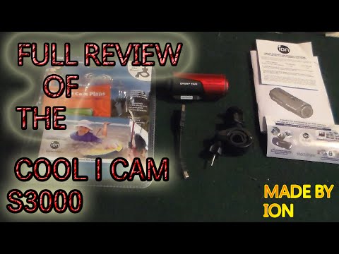 ION COOL-I-CAM S3000  ''REVIEW'' $60.00 ACTION CAMERA
