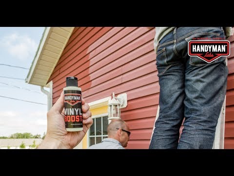 How-to Use VinylBoost to Restore Faded Vinyl Siding