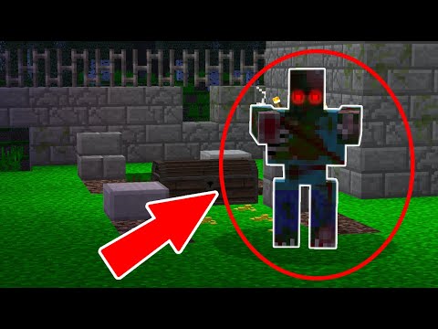 ZOMBİ KRAL MEZARLIKTA CANLANDI! 😱 - Minecraft