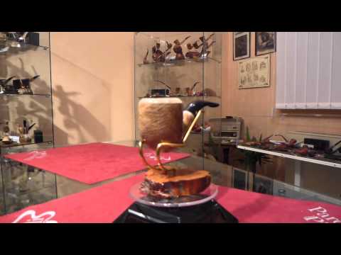 Pipa in quercia da sughero half bent - www.paronellipipe.it