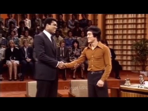 There was never a talk show with Muhammad Ali and Bruce Lee / #muhammadali #brucelee #talkshow 