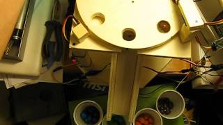 First test of M&M's sorter