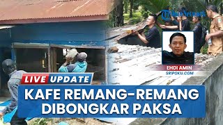 Kesabaran Warga Habis, Belasan Kafe Remang-remang di Lahat Dibongkar Paksa: Pemilik Ingkar Janji!