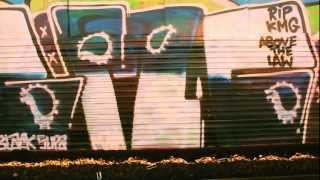 Tribute To KMG of Above The Law R.I.P (Le H 2 Luxe Graffiti)