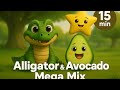 15 Minutes Of Fun Kids Songs See You Later Alligator Avocado More