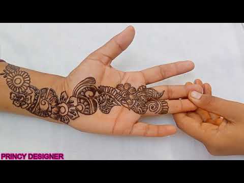 New front hand mehandi design || Princy Designer || By Princy Gangwar