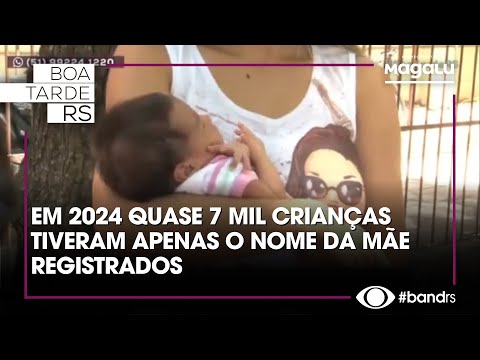 35 mil crianças sem registro do pai desde 2020 no Rio Grande do Sul