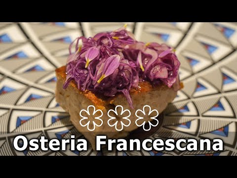 Eating at Osteria Francescana by Massimo Bottura, three Michelin stars