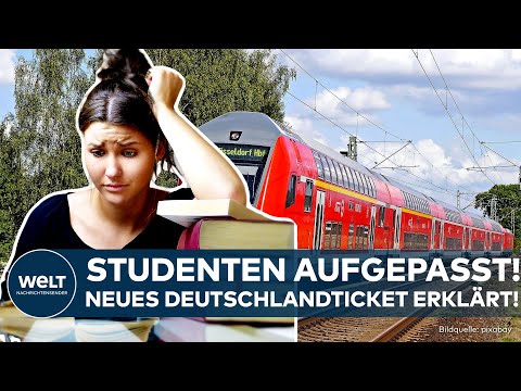DEUTSCHLAND: Vergünstigtes Deutschlandticket 2024 für Studenten – Kosten und Startdatum im Fokus!