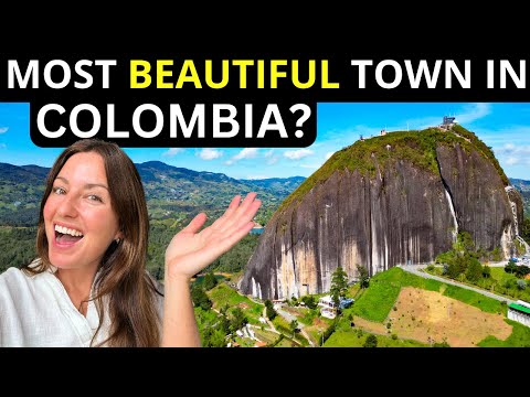 Explorando a INCRÍVEL Guatape, COLÔMBIA! (VISITA IMPERDÍVEL!)
