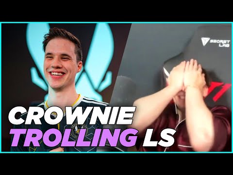 LS Gets TILTED From Crownshot Griefing Him In Chat