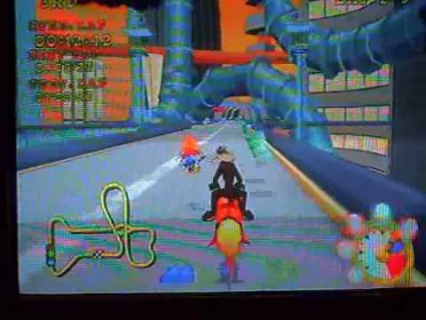 looney tunes space race playstation 2