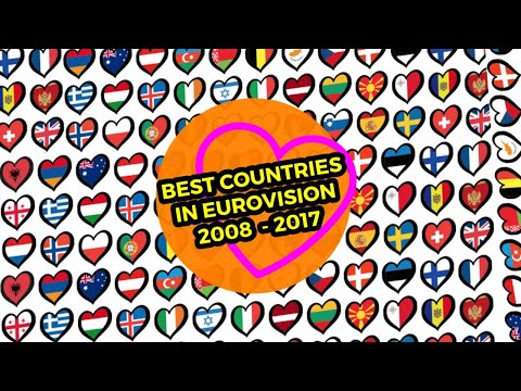 The Best Countries in Eurovision 2008-2017 | My TOP47