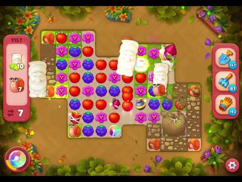 GardenScapes Level 9157 no boosters