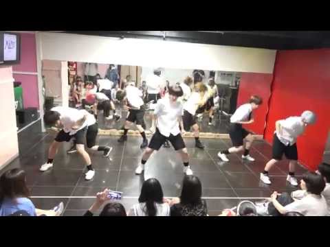 防面少年団 cover dance 「BTS(방탄소년단) - I NEED U」  【ｶﾞﾁK】ｽﾋﾟﾝｵﾌ【On The Floor】1st 2015.06.15