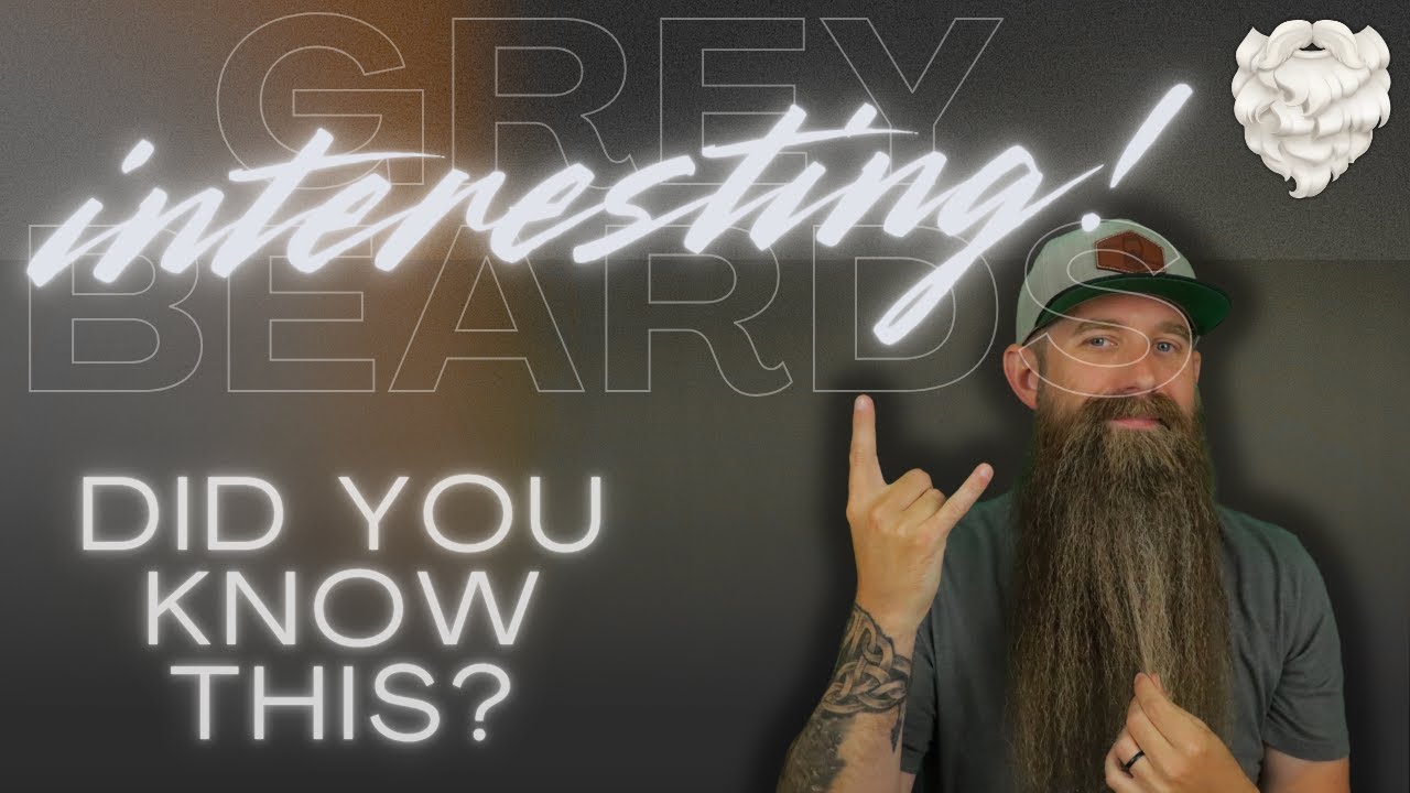 Two INTERESTING Facts About 'Grey/White/Silver' Beard Hairs!