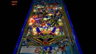 Sonic Pinball Party / Visual Pinball 9