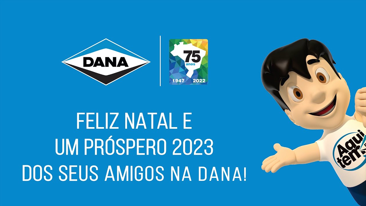 Feliz Natal e Próspero 2023 dos seus amigos na Dana!