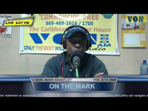 ON THE MARK WITH HON. MARK BRANTLEY