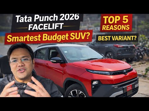 Tata Punch 2026 Facelift – Smartest Budget SUV? | 5 Reasons to Buy + Best Variant 🔥|