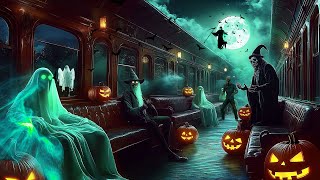 Relaxing Halloween Music 2025 🎃 The Haunted Pumpkin Express 👻 Scary Ambience & Spooky Sounds 2025