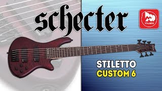 Video thumbnail for Бас-гитара 6 струн SCHECTER STILETTO CUSTOM-6 VRS by PopMusicRu