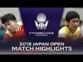 Download Lagu Ma Long vs Tomokazu Harimoto  2018 Japan Open Highlights Mp3 Free