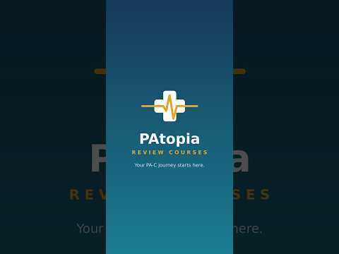 PAtopia: PANCE & EOR Exam Prep video thumbnail