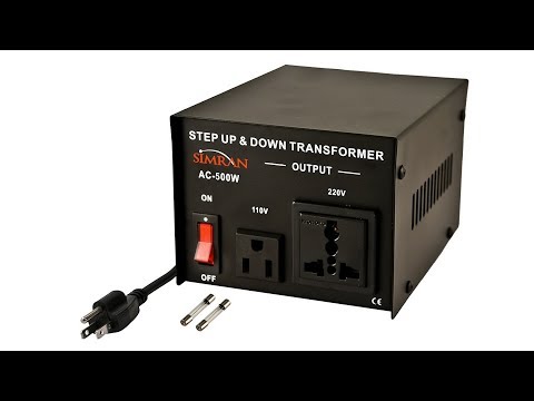 110 to 220 Step Up transformer Review