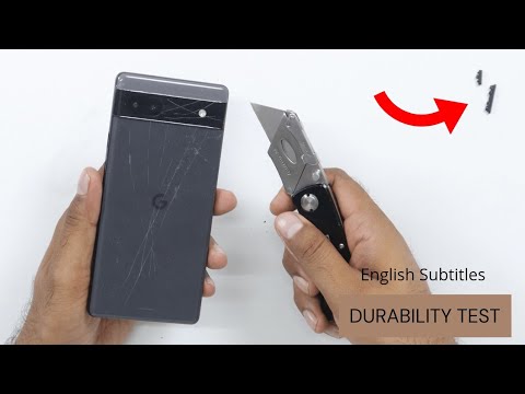 Google Pixel 6a Durability & Drop Test - It's a Weird Phone !