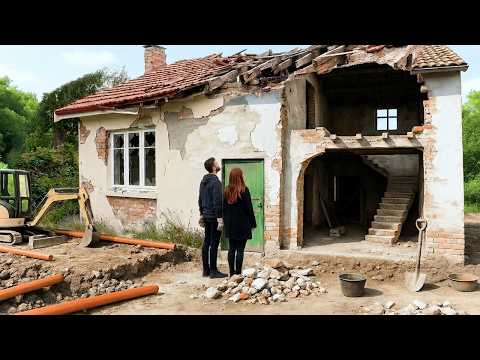Couple Spends 2 Years Renovating a 750m² Charentaise House | from beginning to end @Benjamin-roct