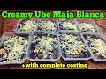 Creamy Ube Maja Blanca_with Complete Costing