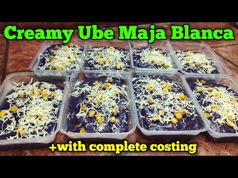 Creamy Ube Maja Blanca_with Complete Costing