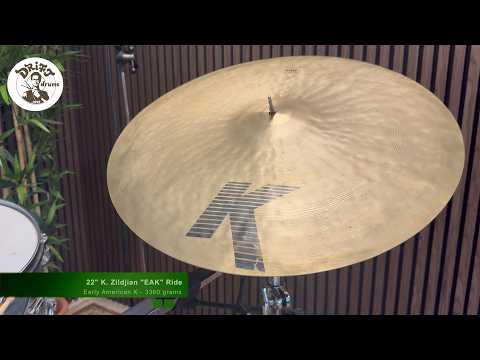 22" K. Zildjian "EAK" Ride 3360gr (VIDEO) image 13