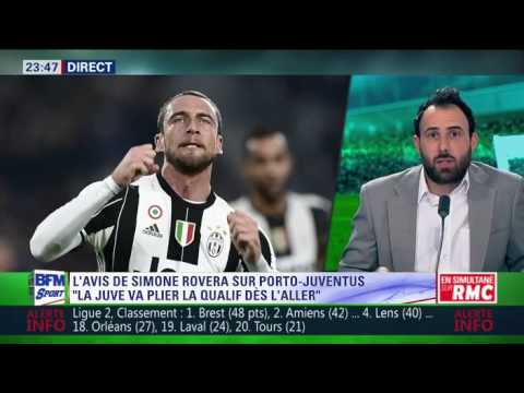 After Foot du 20/02 – 6/6 - S. Rovera voit la Juve en patron contre Porto