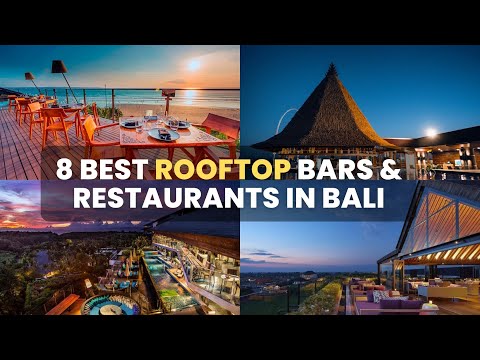 8 MELHOR BAR E RESTAURANTE NO TELHADO DE BALI - BAR NO TELHADO E RESTAURANTE TERBAIK DI BALI