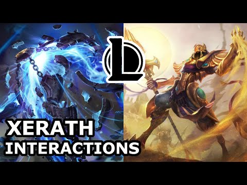 Xerath Interactions with Other Champions | HE DESTROYED HIS EMPIRE | League of Legends Quotes
