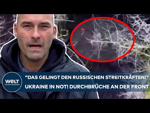 PUTINS KRIEG: "Das gelingt den russischen Streitkräften!" Ukraine in Not! Durchbrüche an der Front!