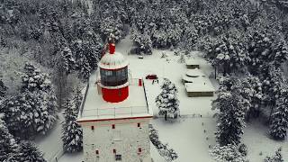 preview picture of video 'Winter at Kõpu lighthouse.'