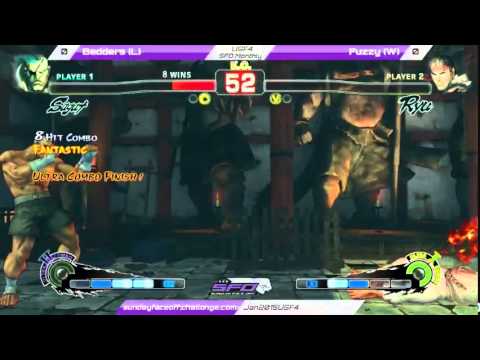 SFO Monthly Jan 2015 USF4 Grand Final - Fuzzy vs Bedders