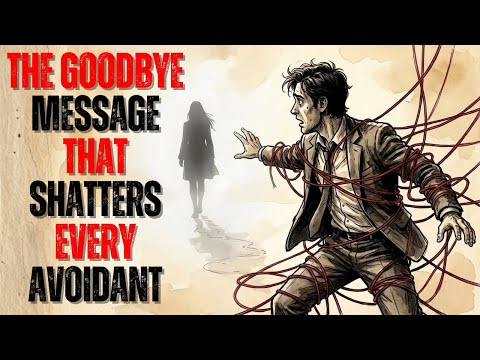 The Goodbye Message That Shatters Every Avoidant (Triggers Instant Regret)