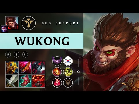 Wukong Support vs Nautilus - KR Master Patch 25.22