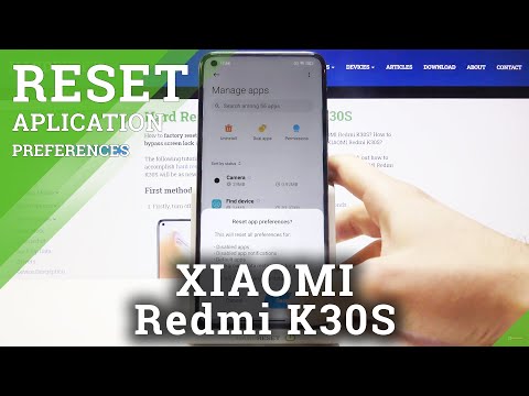 How to Reset App Preferences in XIAOMI Redmi K30S – Restore App Preferences