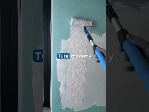Jak prawidłowo i szybko nakładać gładź na ścianę przy użyciu wałka?👷🏠