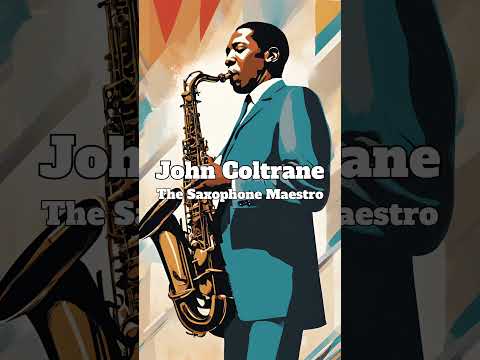 John Coltrane The Saxophone Maestro! #jazz #classicsmoothjazz #smoothjazzvibes #jazzmusic