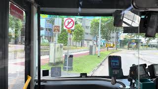SMRT Buses Zhongtong LCK6126EVG N12 [SG3500S] on Feeder 920