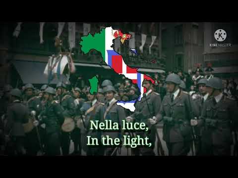 "Inno imperiale Italiano"-Italian imperial anthem